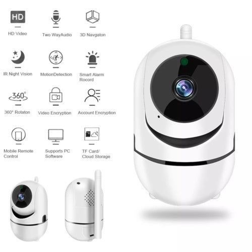 UK 1080P IP Camera Wireless WIFI Outdoor CCTV HD PTZ Smart Home Security IR Cam