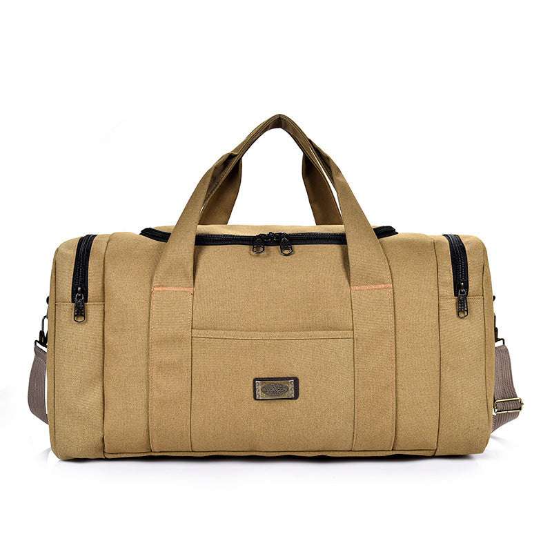Unisex Canvas Large Capacity Long-distance Travel Bag