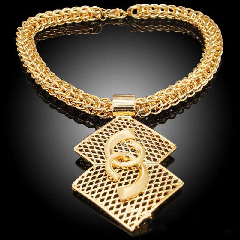 Dubai 18K Gold Plated Jewellery Set Designer Luxury