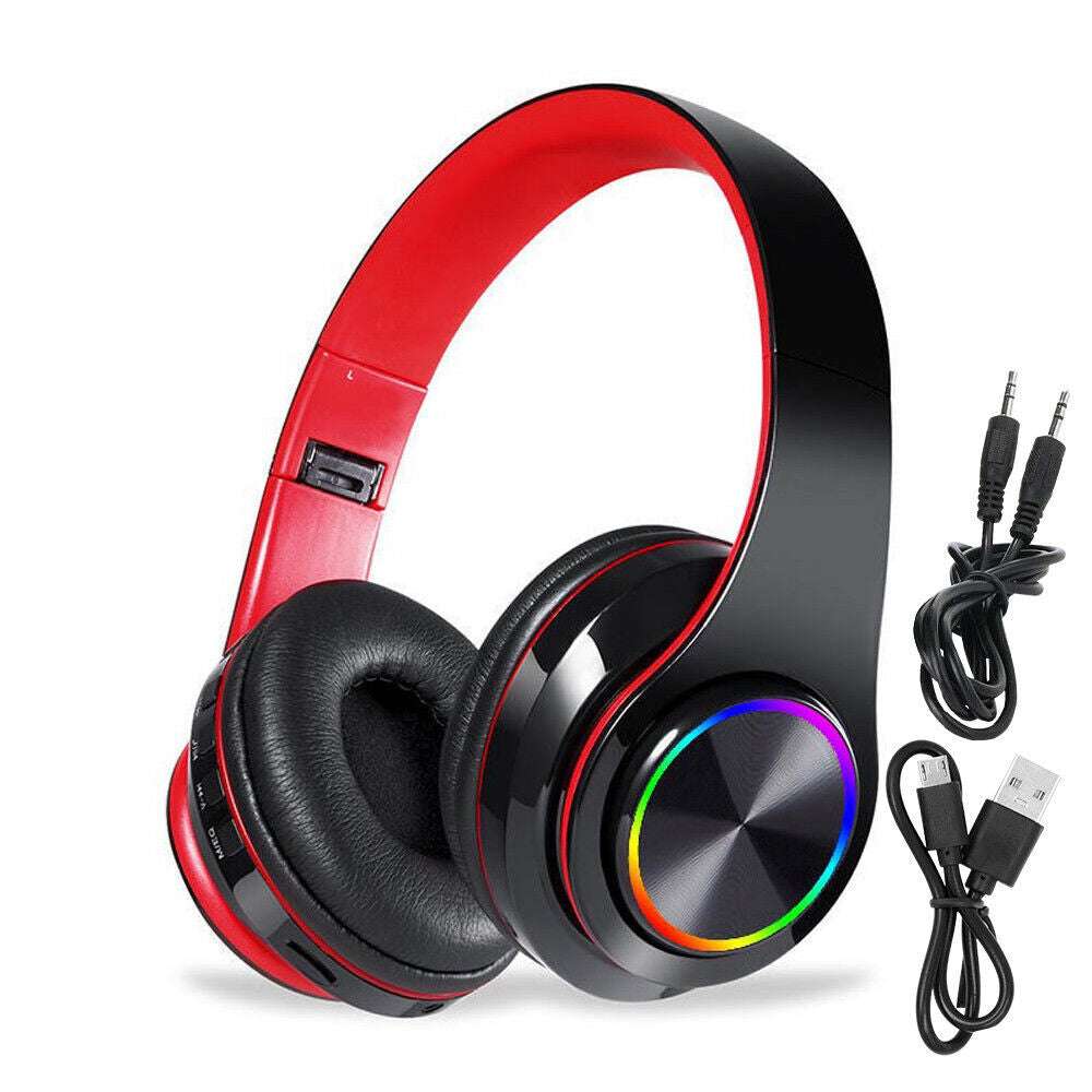 Wireless Bluetooth Headphones Over-Ear Noise Canceling Devices