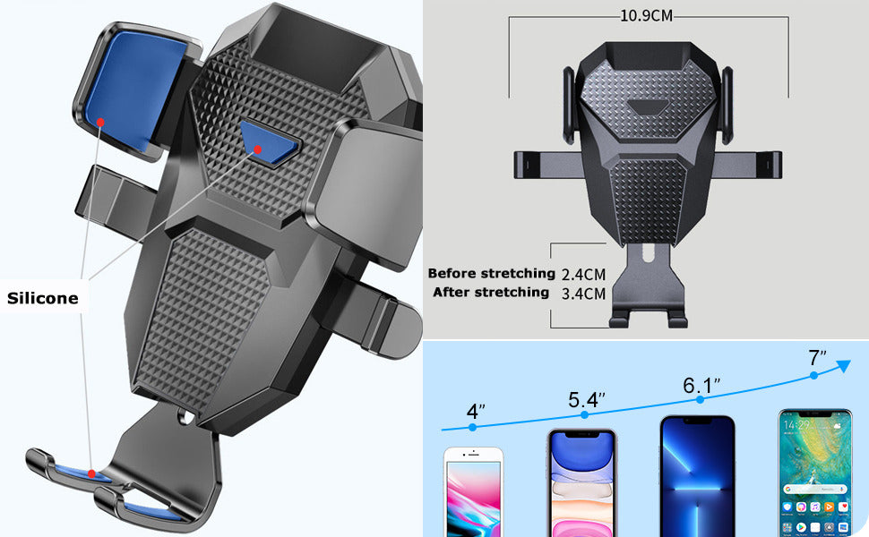 Universal Mobile Car Phone Holder Stand Cradle Mount GPS With Suction