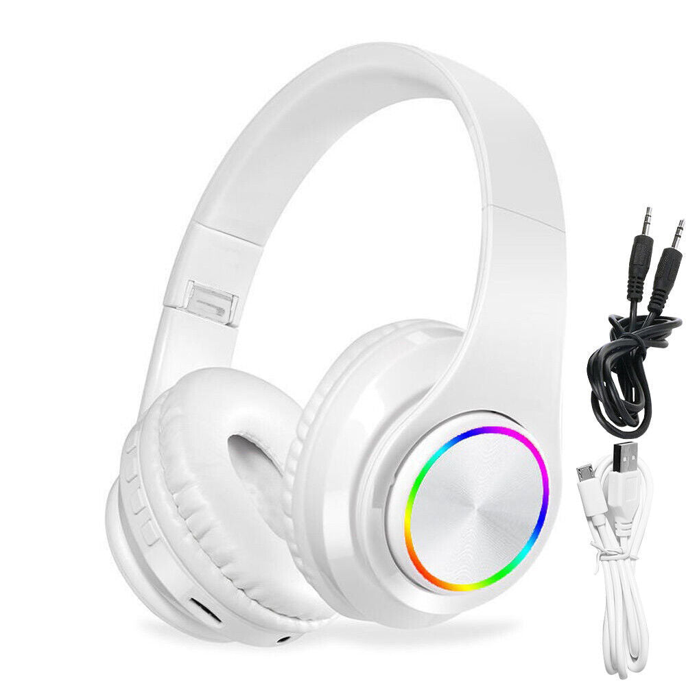 Wireless Bluetooth Headphones Over-Ear Noise Canceling Devices